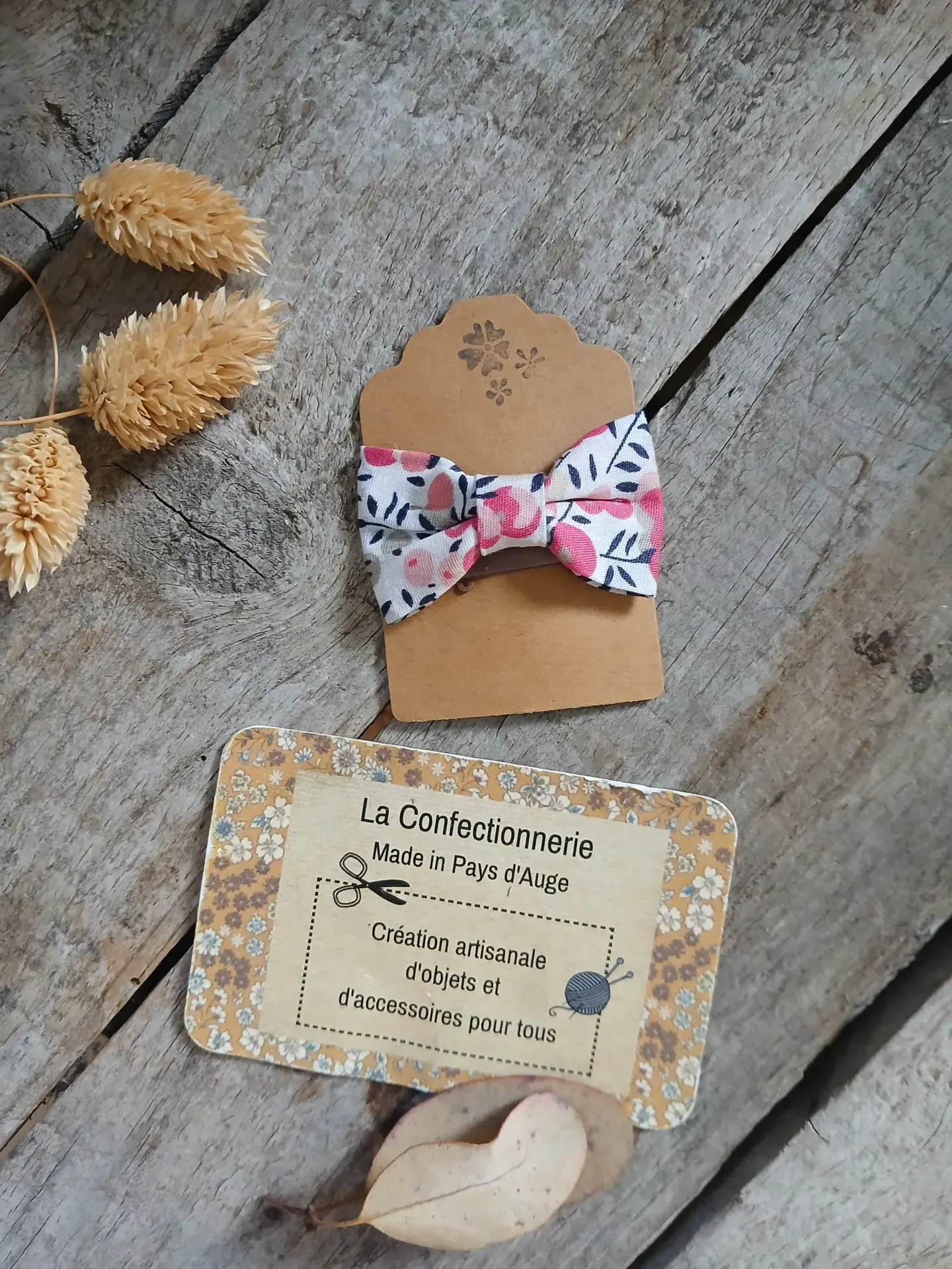 Petite barrette anti-glisse pour bébé et enfant - fleurs roses